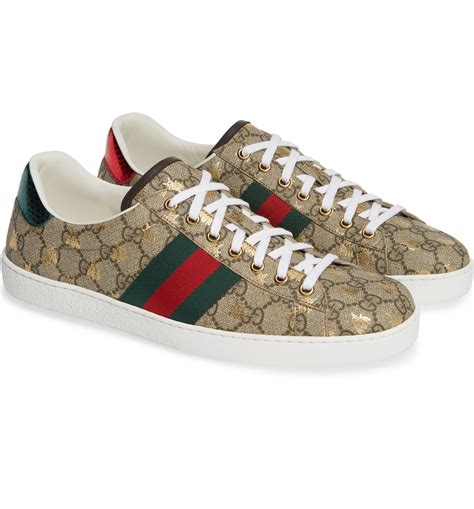 nib men's gucci ace fox sneakers|Gucci Ace Sneaker (Men) .